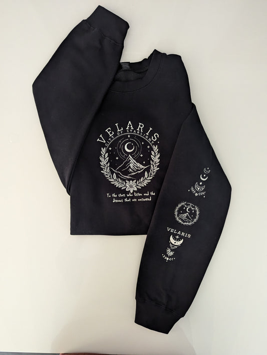 Velaris ACOTAR Embroidered Sweatshirt