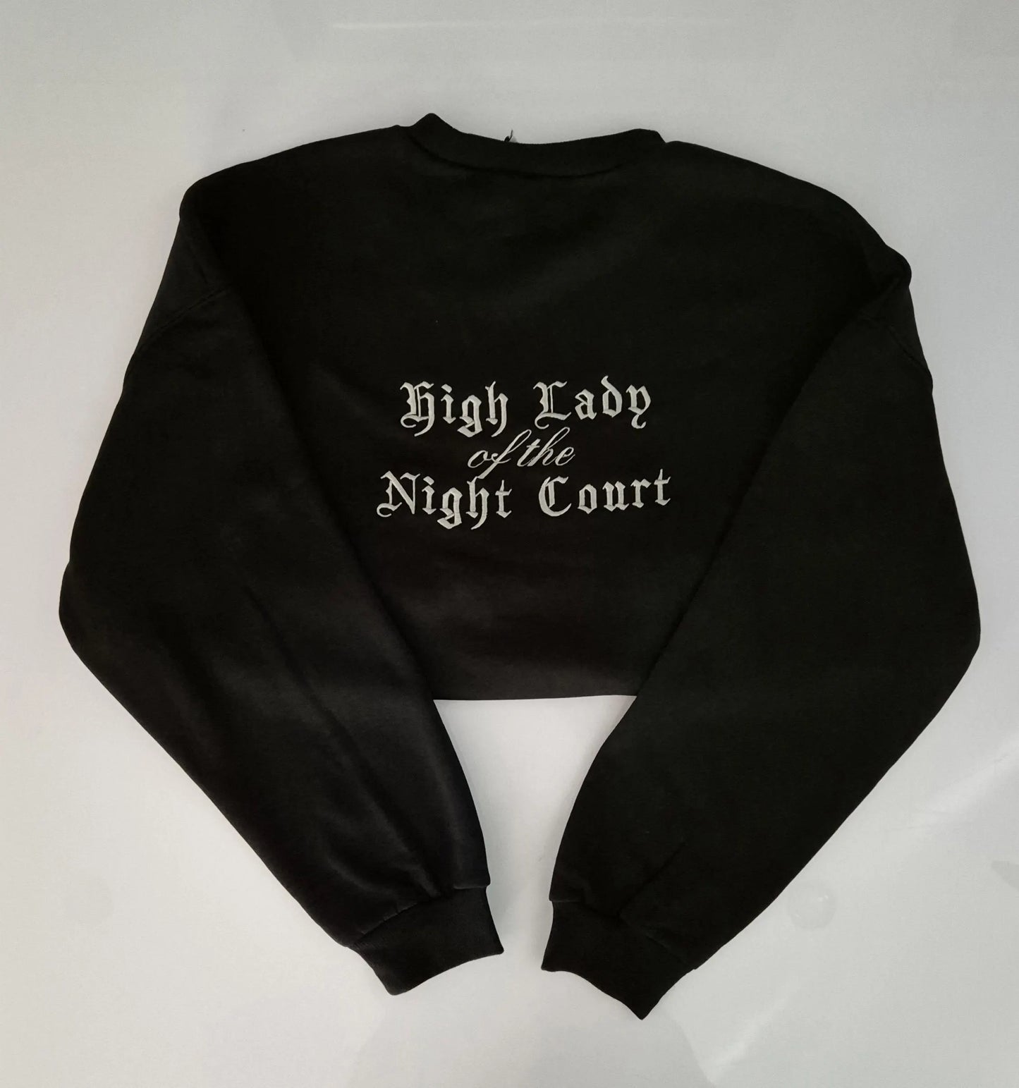 High Lady of the Night Court Embroidered Sweatshirt