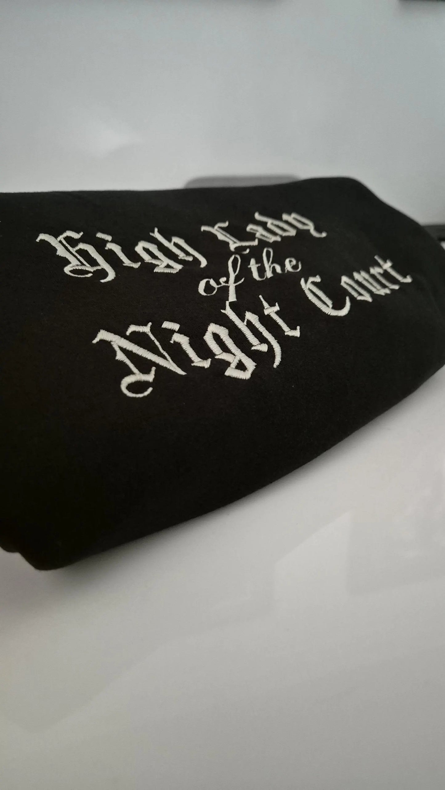 High Lady of the Night Court Embroidered Sweatshirt